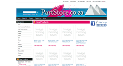 Desktop Screenshot of partstore.co.za